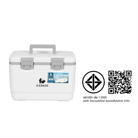 กระติกน้ำแข็งเก็บความเย็น ICEBASE รุ่น CLP-312WHM (JUPITER) ขนาด 12 ลิตร สีขาว_9